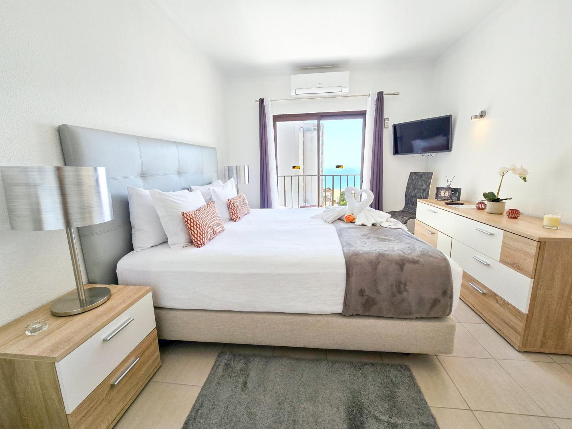 Apartamento Praia Rocha Vista Mar Ambar Portimão Eksteriør billede